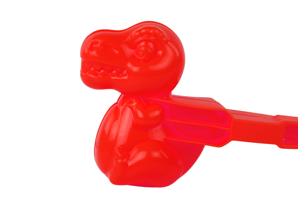 Snow Maker Snowball Machine Red Dinosaur