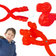 Snow Maker Snowball Machine Red Dinosaur