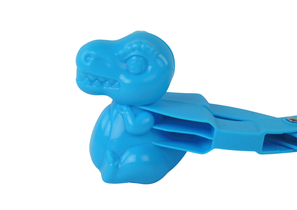 Snow Maker Snowball Machine Blue Dinosaur