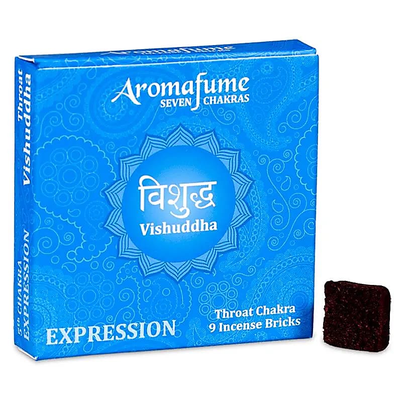 Brící Incense Chakra Aromafume 5ú Chakra - Pacáiste 40 G As 3 ríomhaire