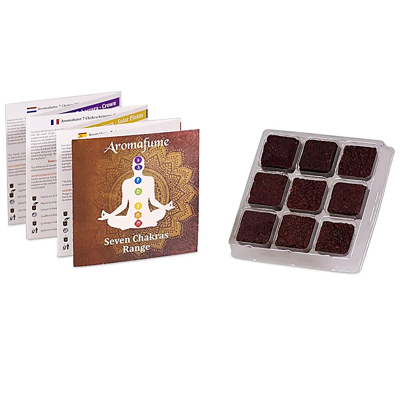 Aromafume Chakra Incense Bricks 6th Chakra --package Of 3 Pcs - 40 G