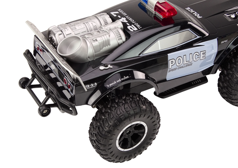 Off-road Remote Controlled Police Car Rc 1:8