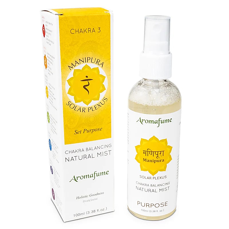 Osvěžovač vzduchu Sprej Manipura 3rd Chakra Aromafume -- balení 3 ks - 100 ml