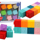 Educational Puzzle For Toddlers Blocks Shapes Numbers