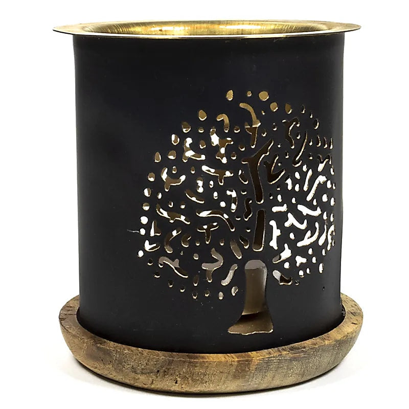 Queimador de óleo Aromafume Árvore da vida - conjunto de 2 peças - 8x9 cm; 120g
