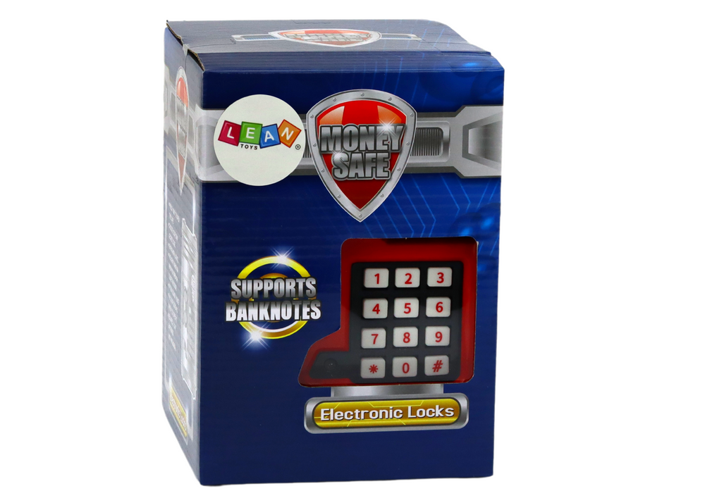 Piggy Bank Electronic Safe For Banknotes And Coins Learning To Save