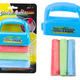 Set Of Chalks With Handle Thick Sidewalk Chalk Blue 3 Pcs