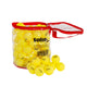 Чанта 100 Pp Топки Пинг Понг Softee Amarillo Flúor ÚNICA