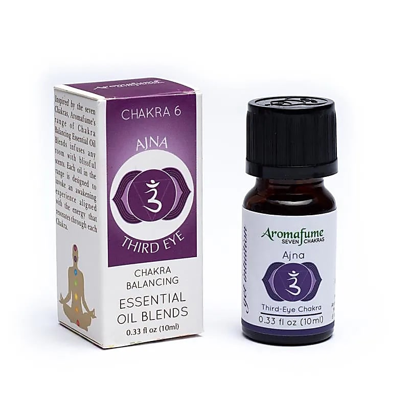 Ajna Chakra Essential Oil Blend Aromafume -- pakke med 3 stk - 10 Ml