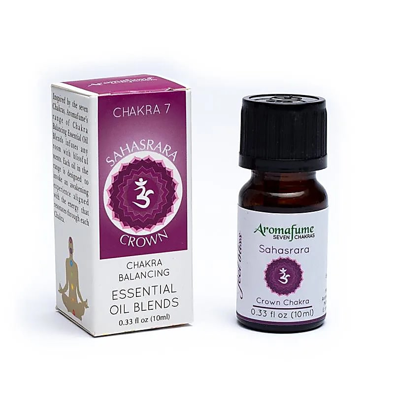 Sahasrara Chakra Essential Oil Blend Aromafume – balení 3 ks - 10 ml