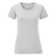 Fruit Of The Loom Iconic 150 T Дамска тениска Gris