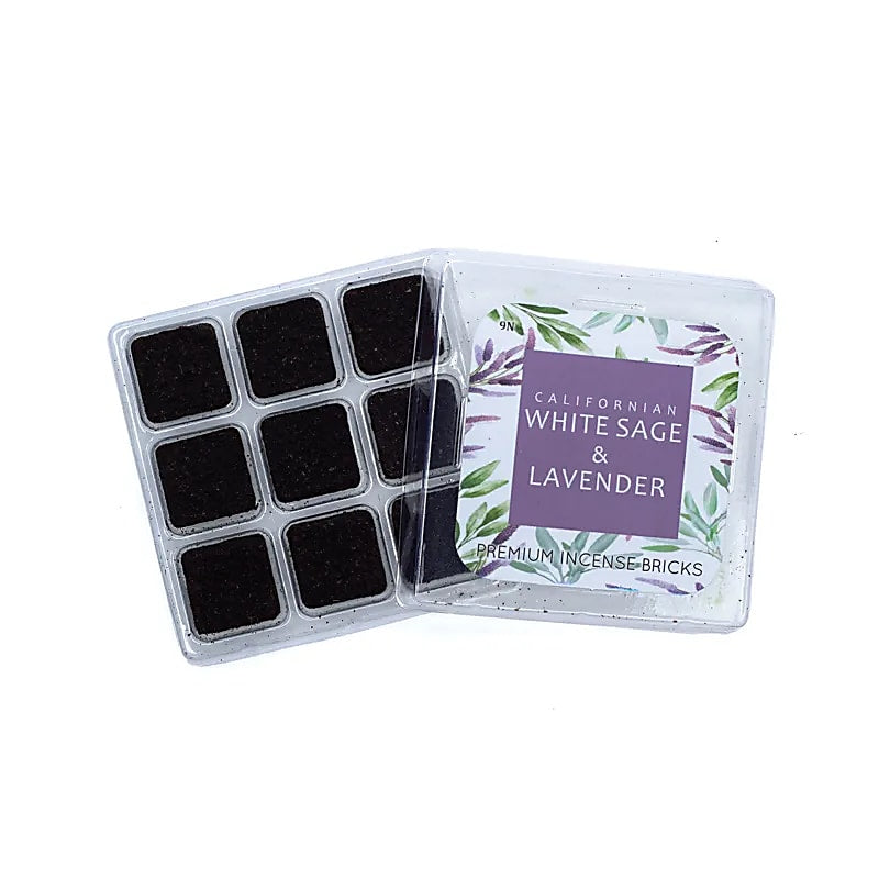 Aromafume Incenso Bricks White Sage & Lavender - 40 G Pacote de 3 unidades