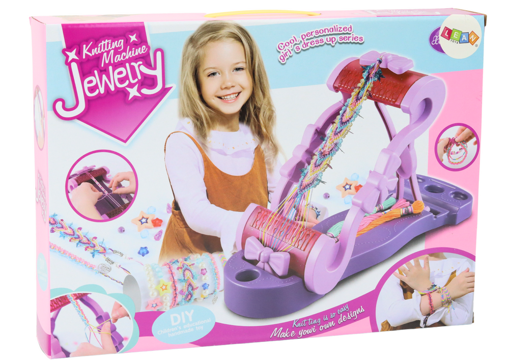 Set Of A Creative Machine For Making Jewelry Embroidery Thread Beads
