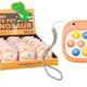 Arcade Game Whack A Mole Letters Dinosaur Orange