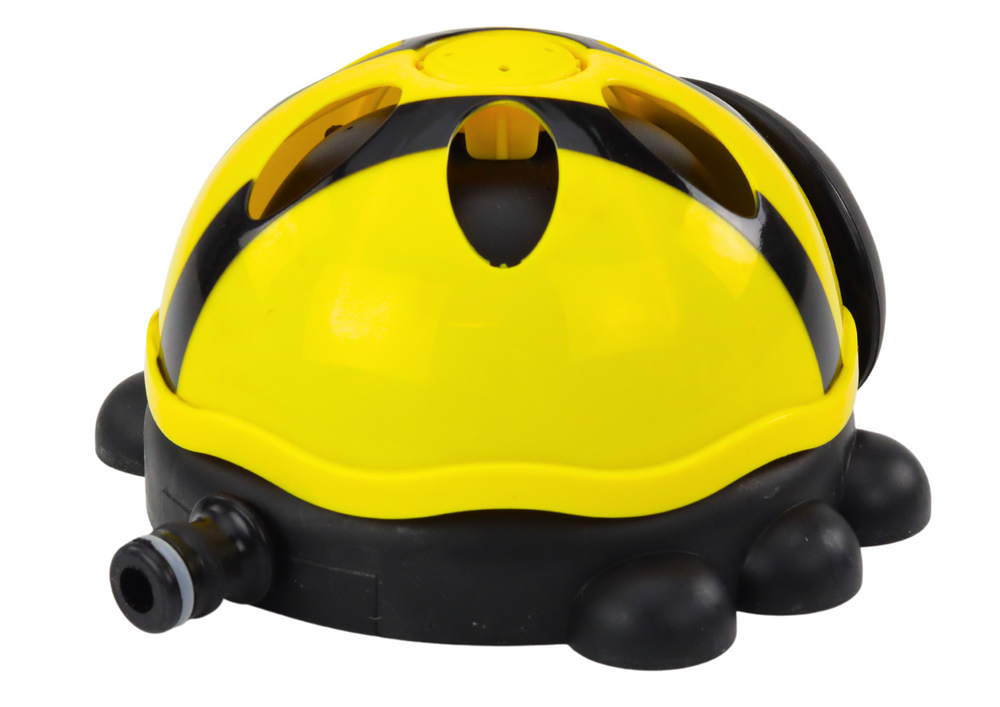 Garden Sprinkler Ladybug Water Fountain Yellow
