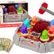 Arcade Game Wac A Mole Dinosaurs Volcano Smoke Effect Lights Sounds