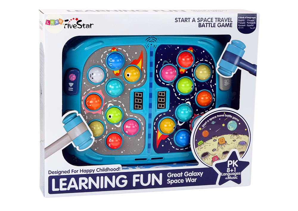 Arcade Game Wack A Mole Space 9 Levels Speed Of Light Sounds