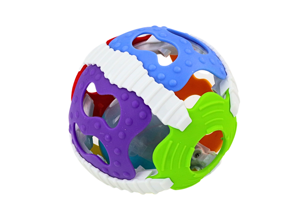 Sensory Ball For Babies Rubber Lights Sounds Colorful