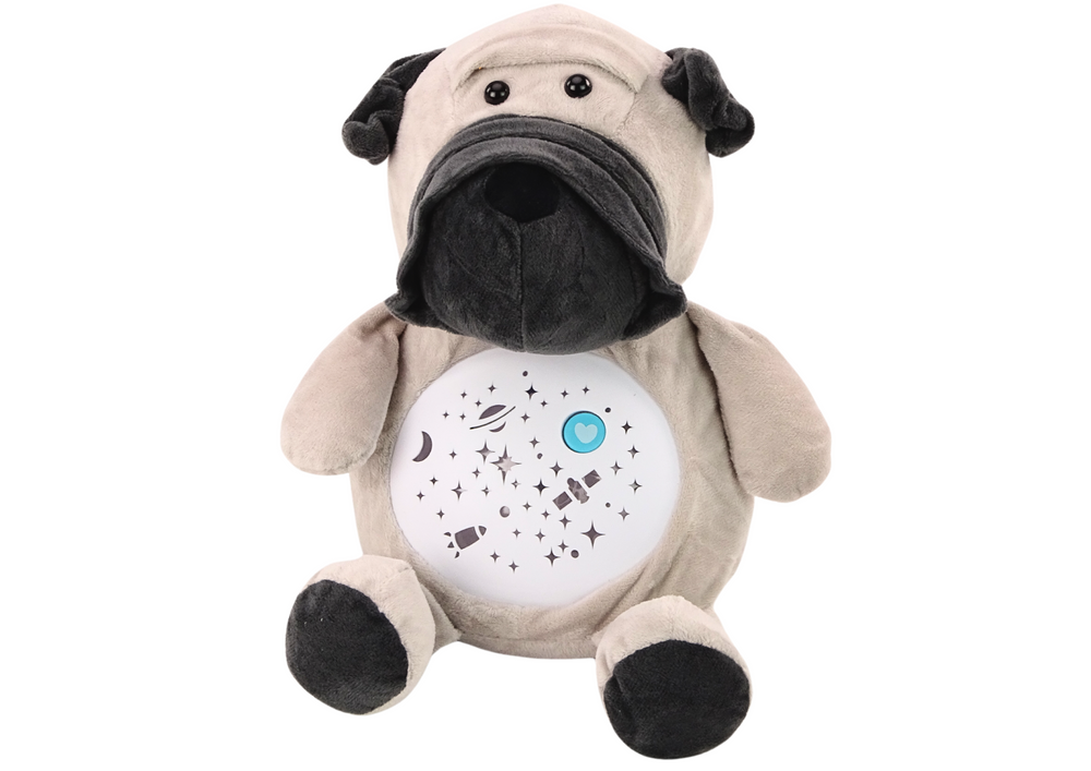 Teddy Bear Sleeping Lights Sounds Night And Day Mode Dog
