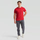 Тениска Fruit Of The Loom Iconic 150 Rojo
