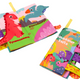 Soft Book Animals Dinosaurs Rustling Colorful