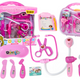 Little Doctor Medical Kit In Suitcase Lights Sounds Pink
