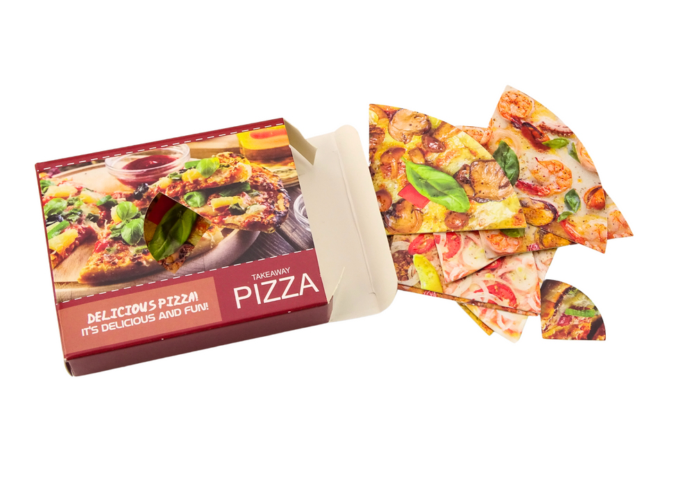 Snabbmatsset Frukt Biff Glass Tillbehör Pizza Pommes frites 26 St.