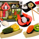 Sushi Toy Set Shrimp Accessories For Children 24 Pieces.