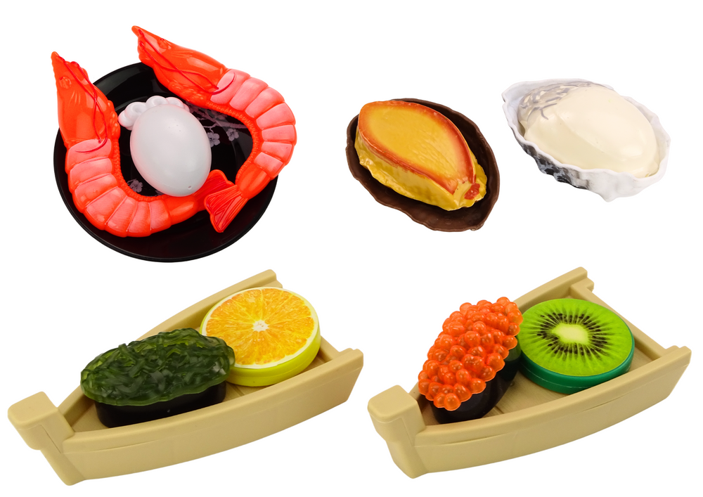 Sushi Toy Set Shrimp Accessories For Children 24 Pieces.