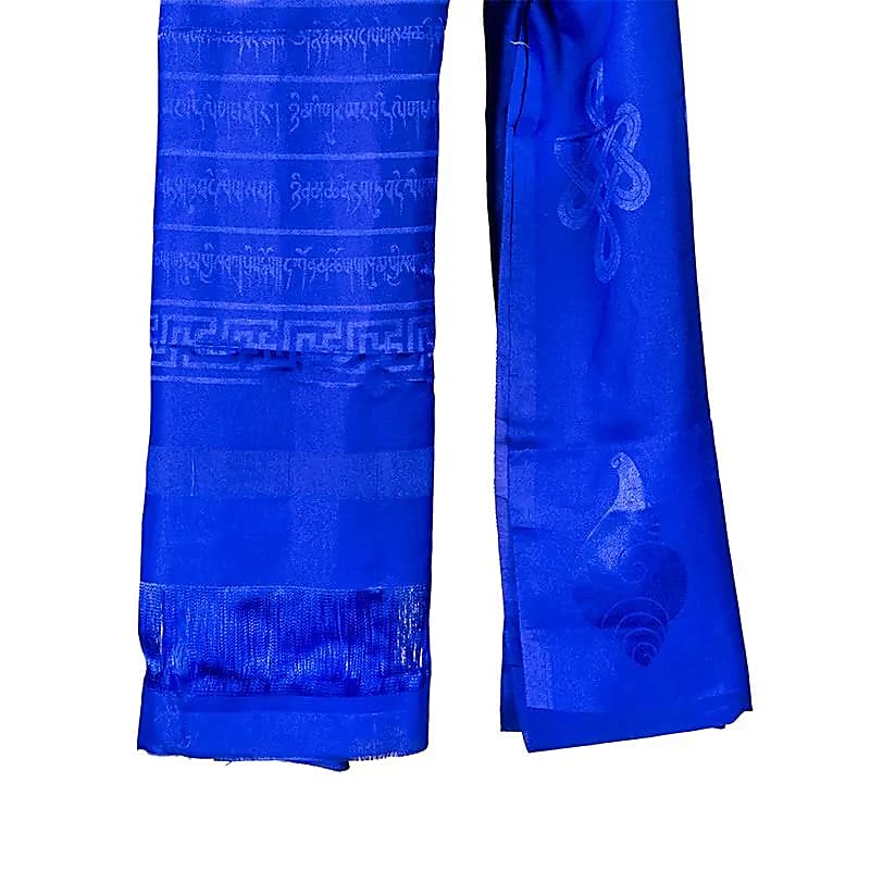 Katha Tibetan Shawl Blue Xl -- sada 2 ks - 240 cm