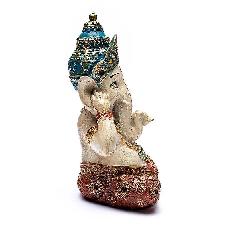 Ganesh Statue Hear No Evil - 15x10x21 Cm