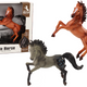 Horse Figurine Brown Gray Horse Standing Stable Farm Cute Horse
