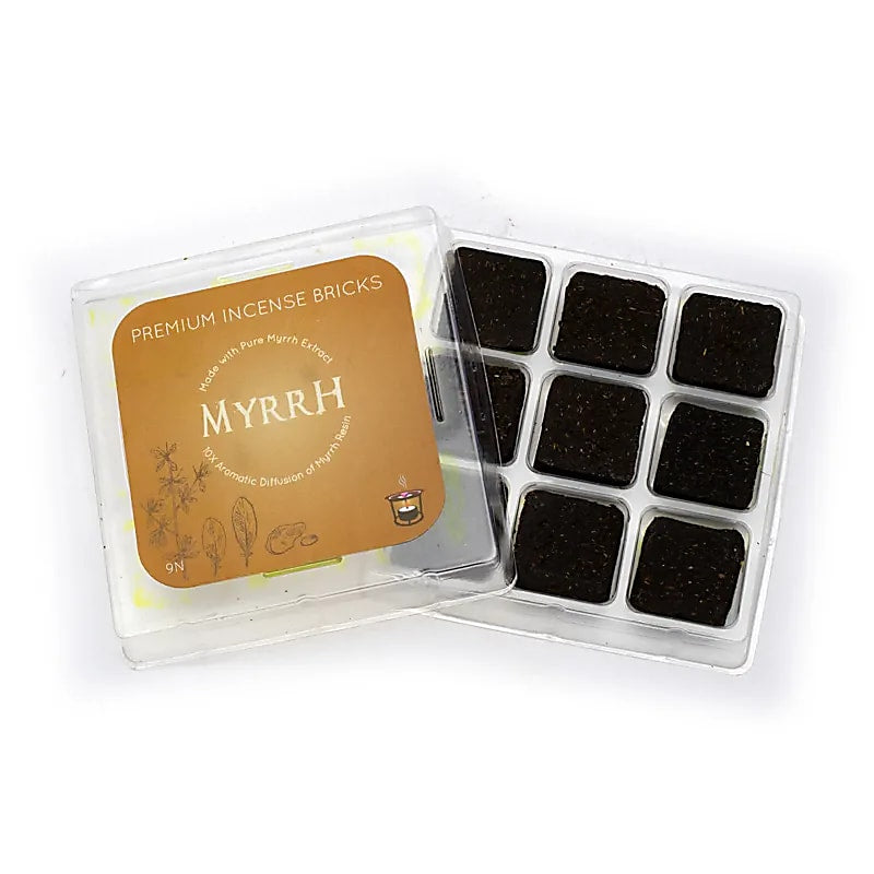 Aromafume Incenso Bricks Mirra - pacote de 3 unidades - 40 G
