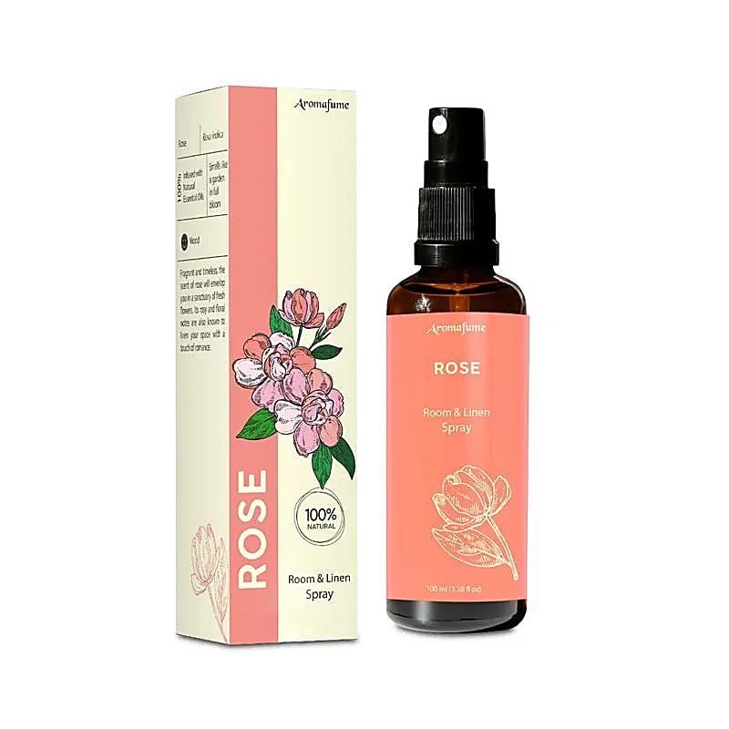 Aromafume Room & Linen Spray Rose - 100ml Paket med 3 st