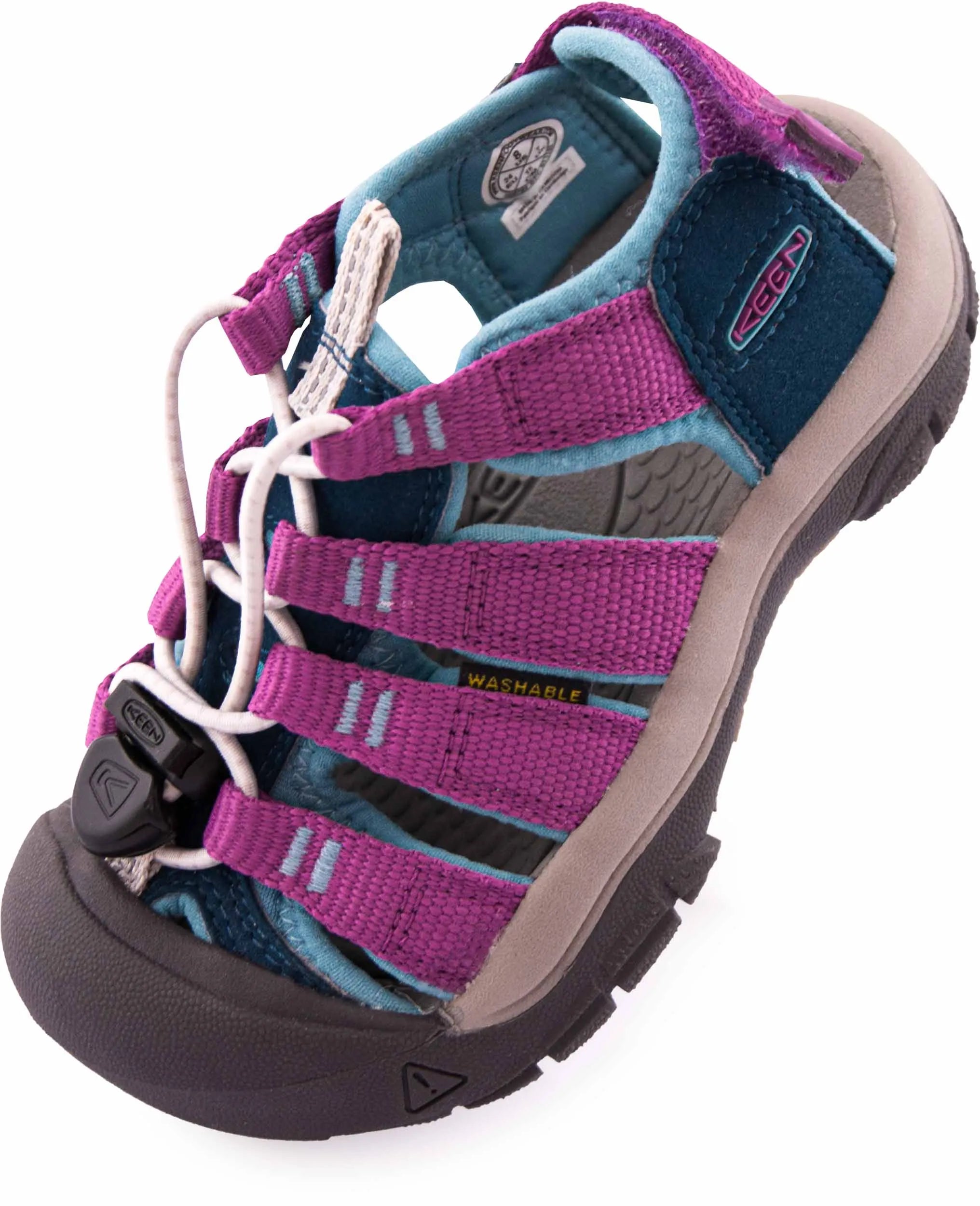 Keen jr newport boundless legion blue/willowherb purple 30
