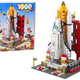 Construction Bricks Space Rocket 6in1 Space Vehicles 1000 Pcs.