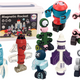 Magnetic Blocks Space Rocket Set 56 Pieces. Magnetic Rocket Mix