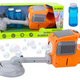 Soap Bubble Machine Lawn Mower Trimmer Two Liquids Orange