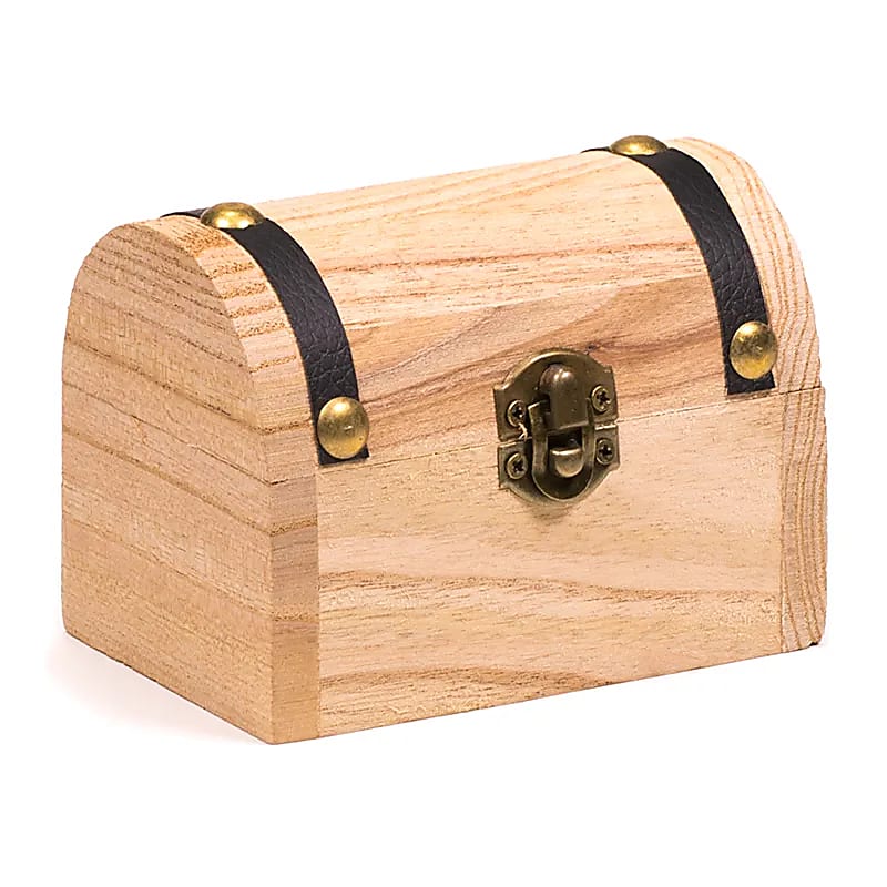 Treasure Box With 200 Grams Tumbled Stones --set Of 2 Pcs - 200g;9.5x6.5x7cm