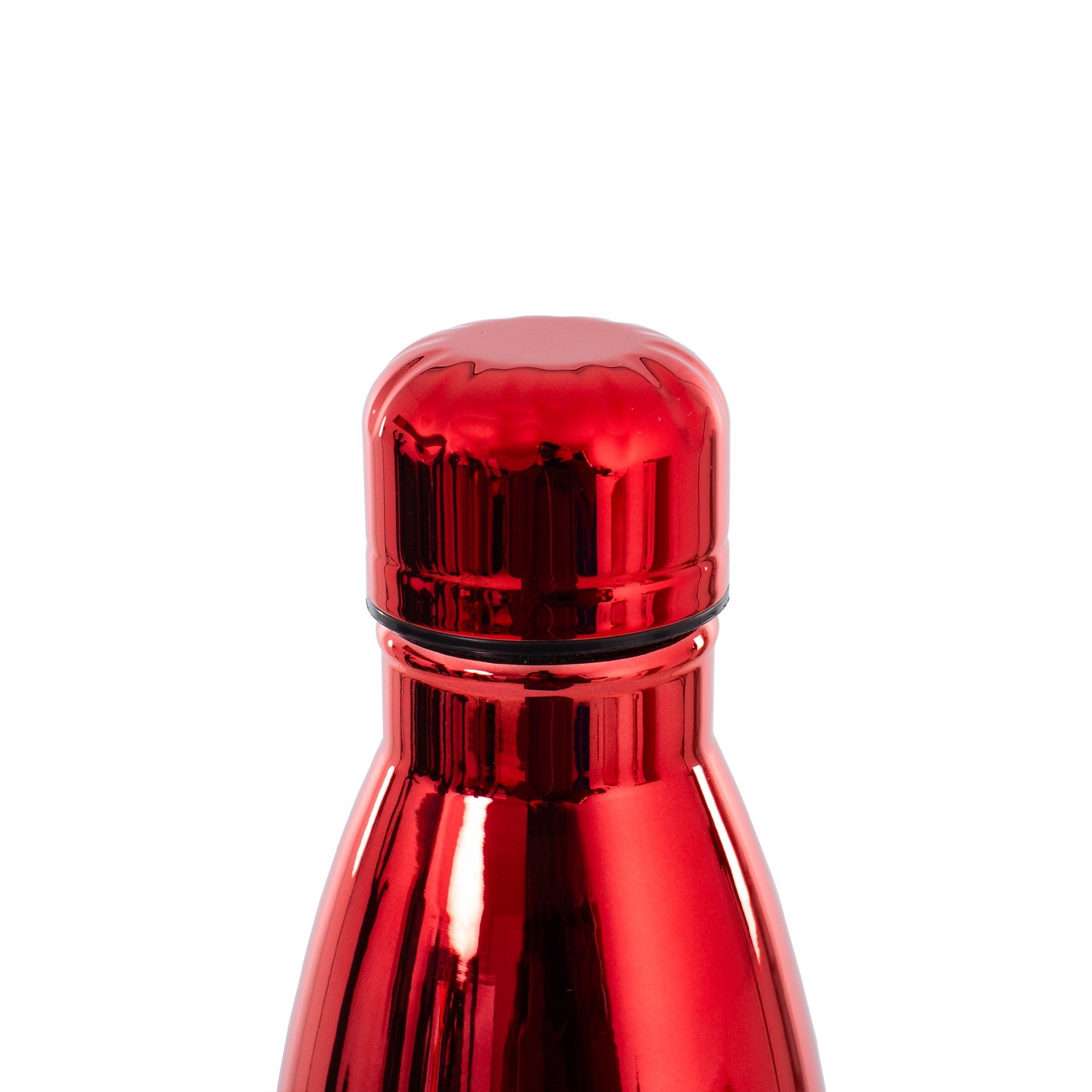 Black Crown Thermal Bottle Rojo