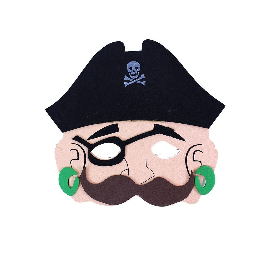 Pirátská maska pro dospělé 2 ks