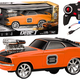 Remote Control Car 1:18 Drift 360 Lights Sounds Orange