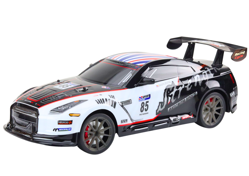 Large Remote Controlled Rc Sports Car 1:8 Lights Sounds