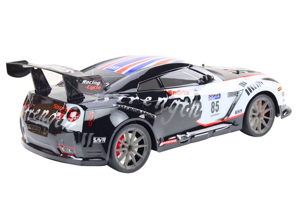 Large Remote Controlled Rc Sports Car 1:8 Lights Sounds