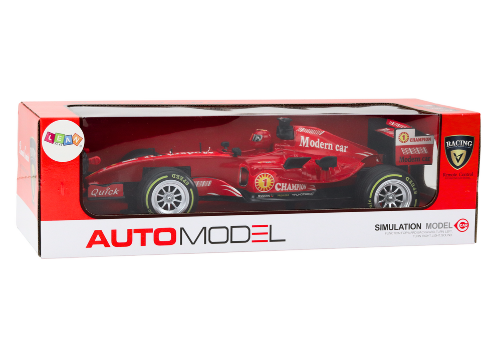 Cianrialaithe Rc Racer 1:12 Fuaimeanna Soilse Dearg