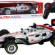 Remote Controlled Rc Racer 1:12 Silver Lights Sounds