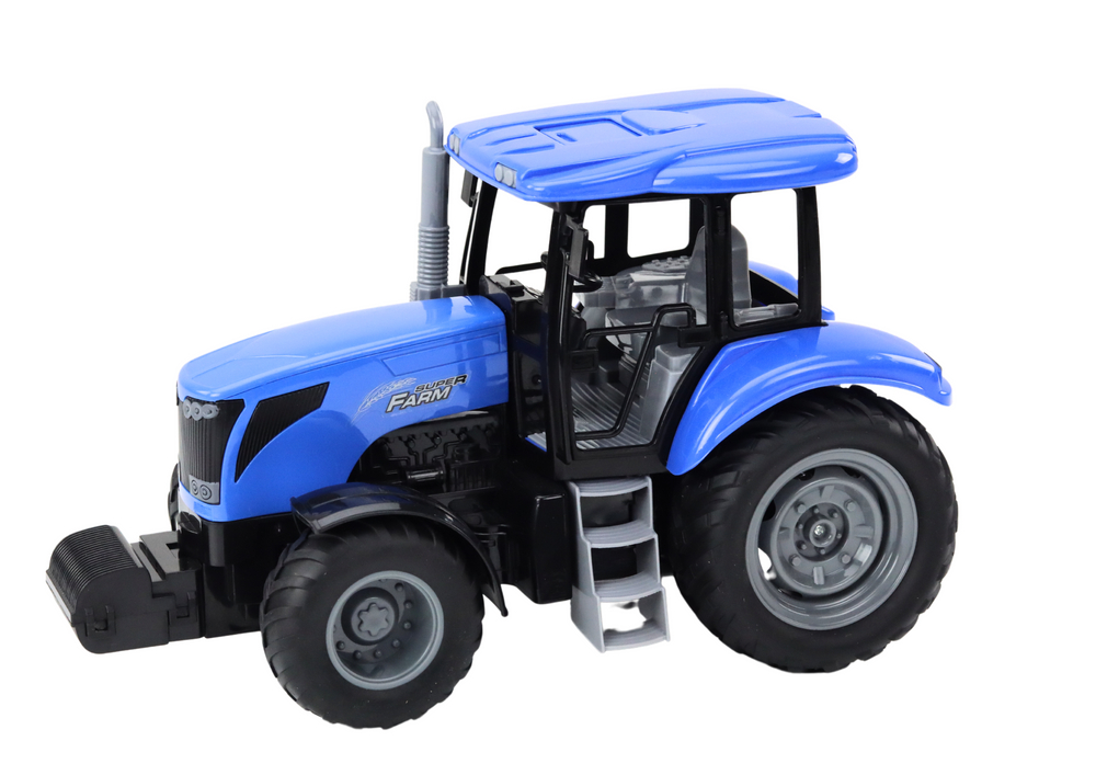 Remote Controlled Tractor Rc 2.4g Sounds Blue