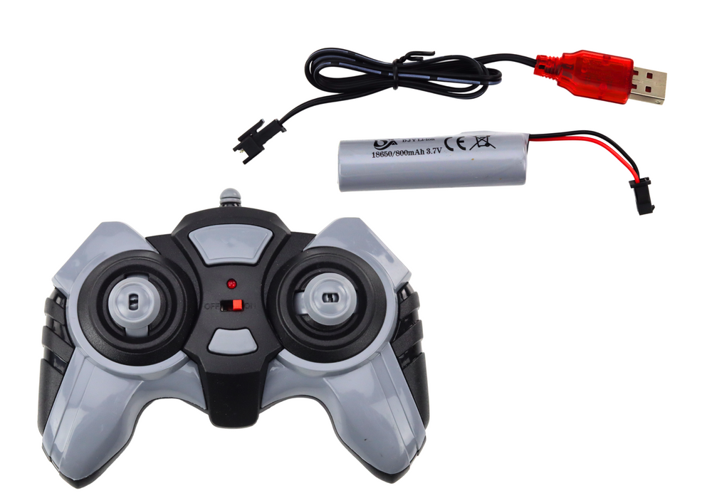 Remote Controlled Tractor Rc 2.4g Sounds Blue