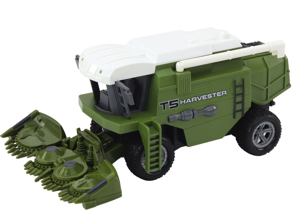 Rc Agricultural Combine Harvester Remotely Controlled Agricultural Machine Green