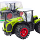 Tracteur agricole grand véhicule agricole vert à entraînement par friction
